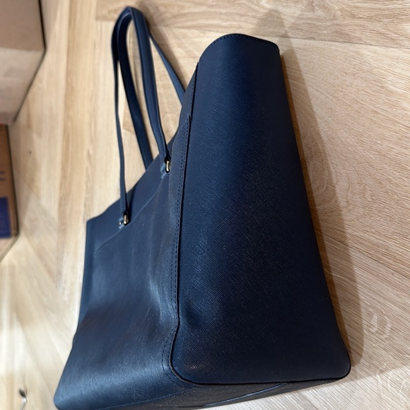Tory Burch Navy Tote - Picture 3 of 6